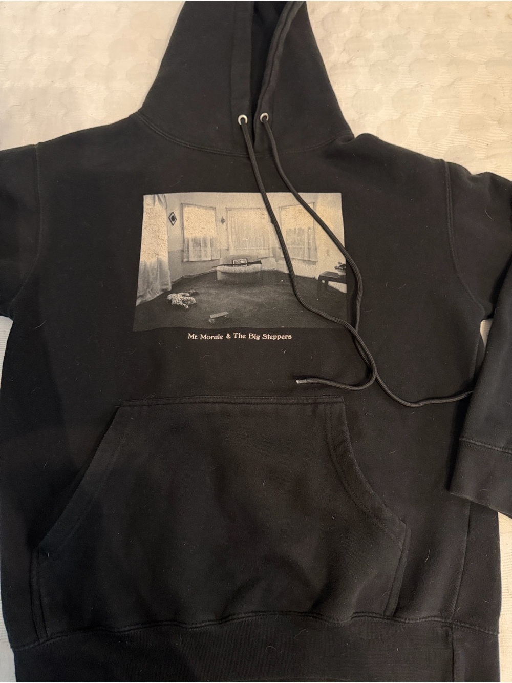 Black Graphic Hoodie - Mr Morale & The Big Steppers Design